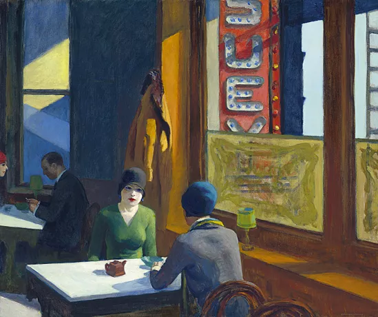 Edward Hopper, Chop Suey, Edward Hopper, 1929
