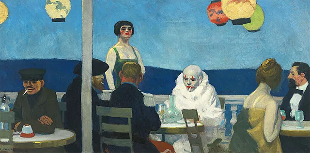 Soir Bleu, Edward Hopper, 1914