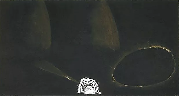 L’Elefante di Giotto, 1986, Enzo Cucchi