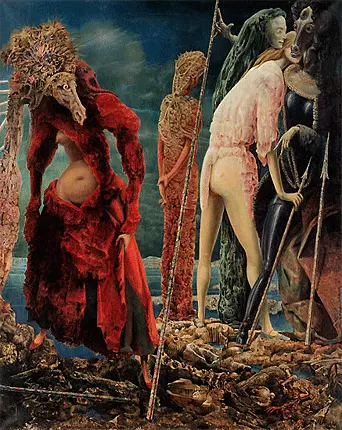 El antipapa, 1941, Max Ernst, Venise, Collection Peggy Guggenheim