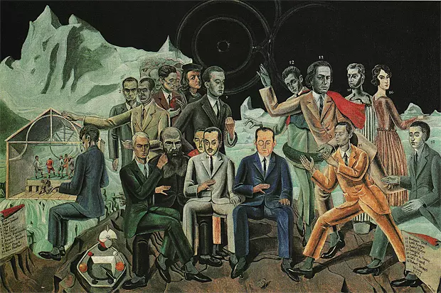 La reunión de los amigos, 1923-1924, Max Ernst, Cologne, Musée Ludwig