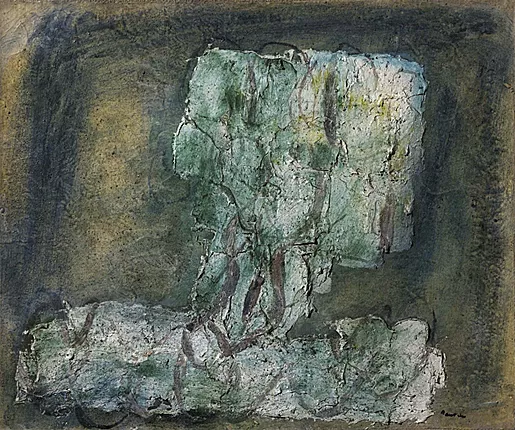 L'arbre vert, 1943, Jean Fautrier