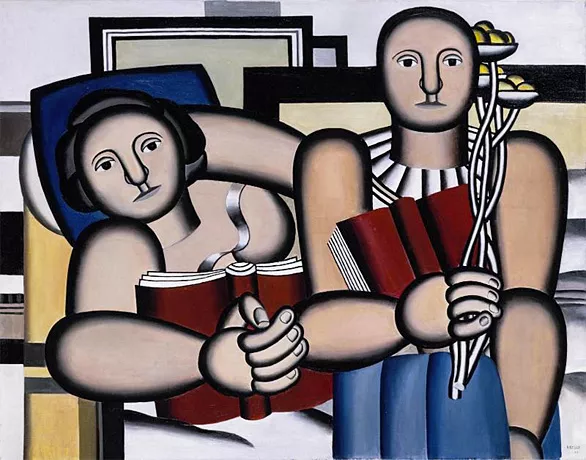 Fernand Léger, La lectura, 1924