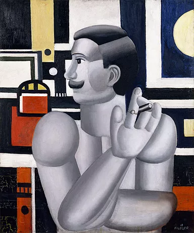 Fernand Léger, Le mécanicien, 1918