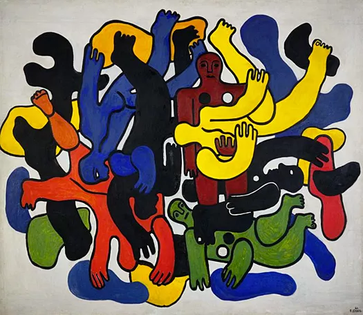 Fernand Léger, Les Grands plongeurs noirs, 1944