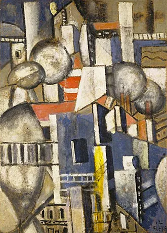 Fernand Léger, Tejados de París, 1912