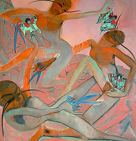 Scissors and Butterflies (Tijeras y mariposas), 1999
