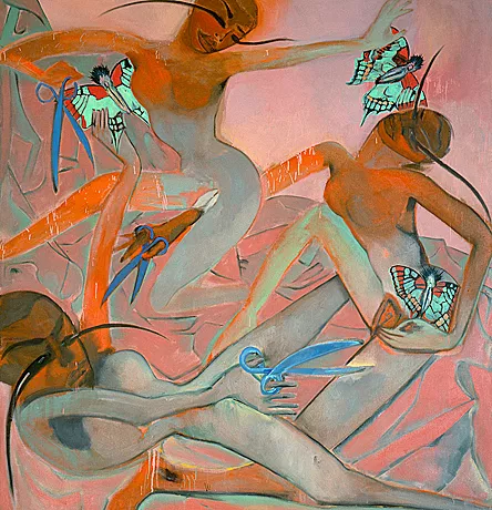 Scissors and Butterflies (Ciseaux et papillons), 1999