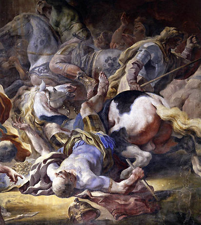 La conversión de san Pablo, 1689-1690, Francesco Solimena 