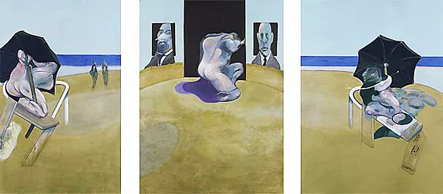 Tríptico: mayo-junio, 1974, Francis Bacon