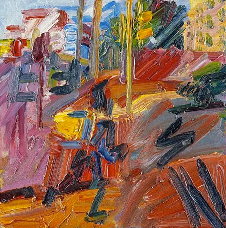 Hampstead Road, High Summer, 2010, Frank Auerbach