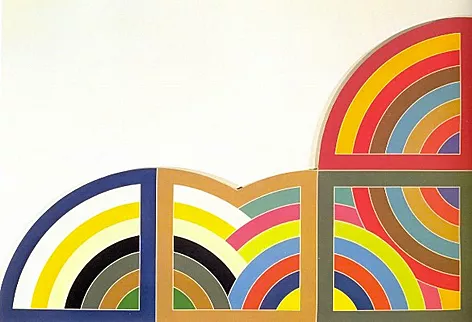 Agbatana II, 1968, Frank Stella