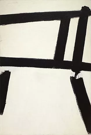 White Forms, 1955, Franz Kline, New York, MOMA