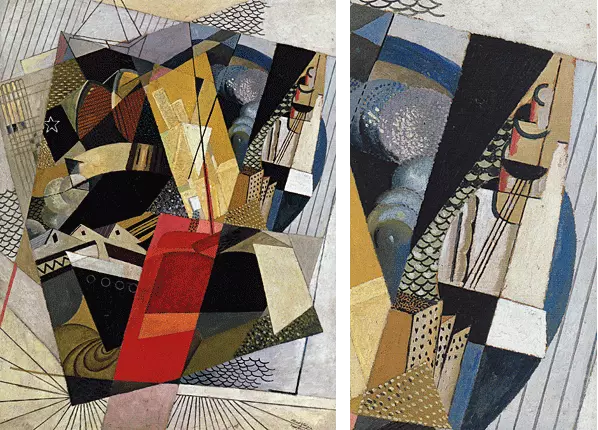 Dans le port, 1917, Albert Gleizes