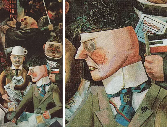 Les piliers de la société, 1926, George Grosz