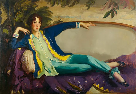 Gertrude Wanderbilt Whitney, 1916, Robert Henri