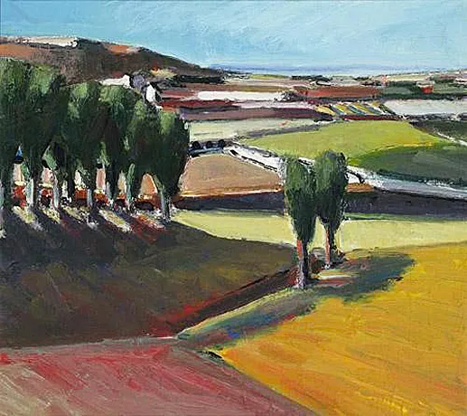 Paisaje, 1956, Henri Vilierme