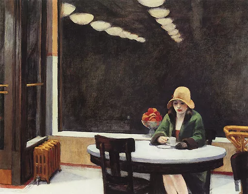 Autómata, 1927, Edward Hopper