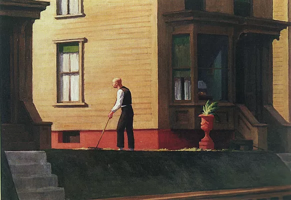 Pennsylvania Coal Town, 1947, Edward Hopper