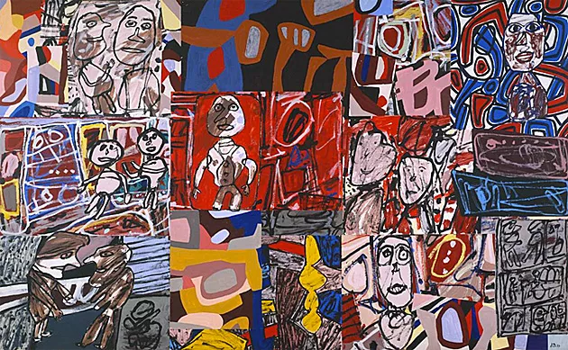 Vicisitudes, 1977, Jean Dubuffet