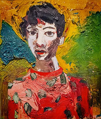 Portrait of Lupe, 1960, Joan Brown