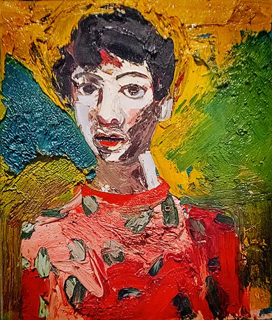 Retrato de Lupe, 1960, Joan Brown