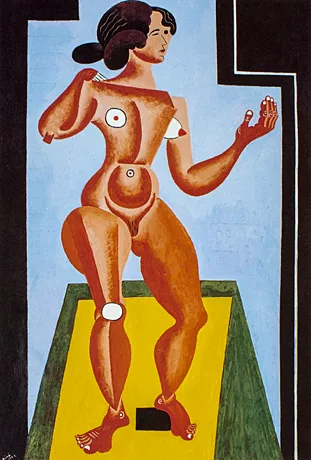 Desnudo de pie, 1921, Joan Miró