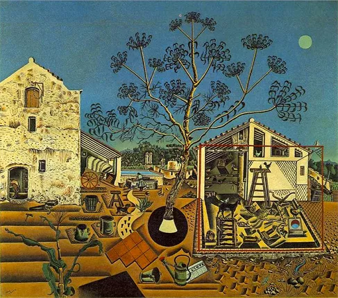 La Masia (la Ferme), 1921-1922, Joan Miró