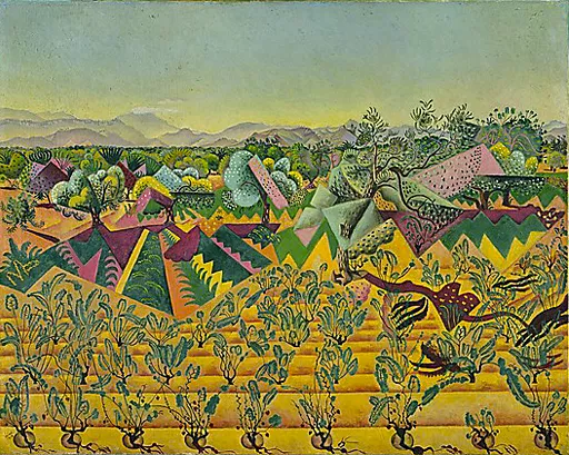 Vignes et oliviers, 1919, Joan Miró