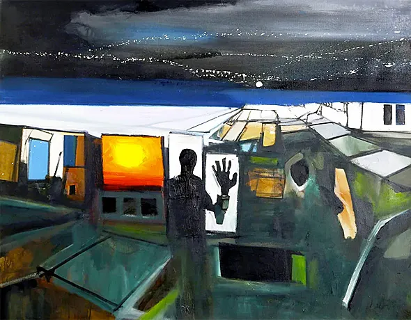 En la frontera, 1960, John Hultberg