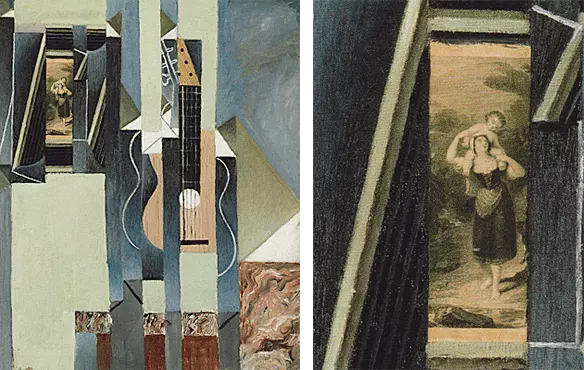 La guitarra, 1913, Juan Gris, París, Centro Pompidou