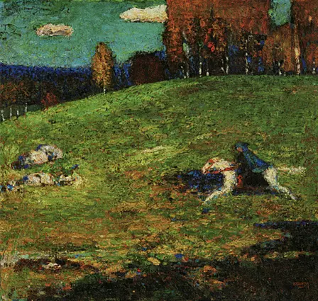 Le cavalier bleu, 1911, Wassily Kandinsky