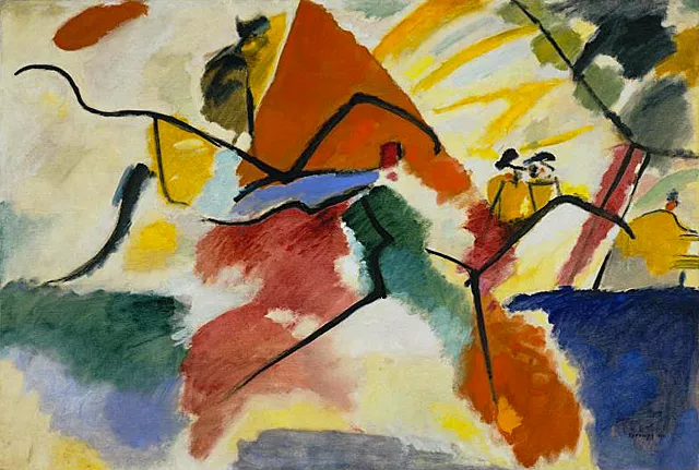 Impresión V (Parque), 1911, Vassily Kandinsky