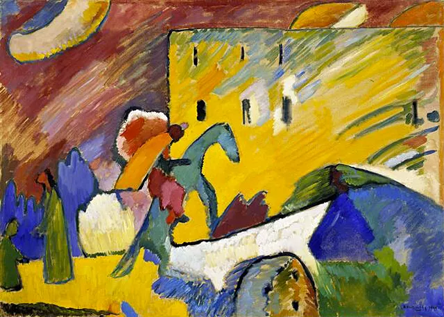 Improvisación 3, 1909, Vassily Kandinsky