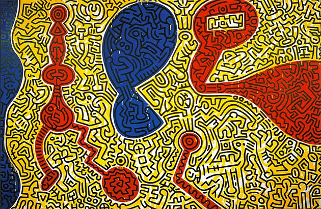 Toledo, 1987, Keith Haring