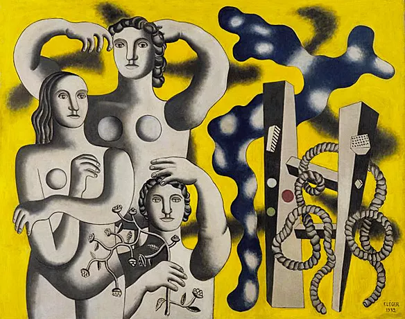 Fernand Léger, Composición con tres figuras, 1932