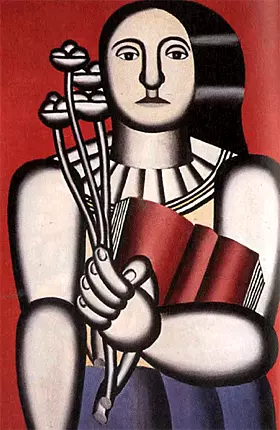 La femme au livre, 1923, Fernand Léger