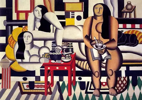 Tres mujeres, 1921, Fernand Léger, Nueva York, MOMA