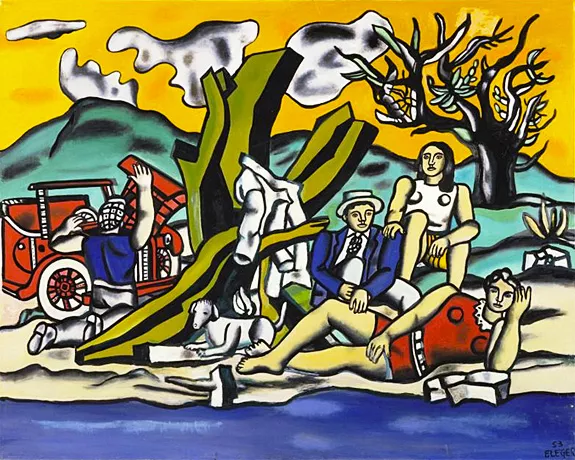 Fernand Léger, Fiesta en el campo, 1952-1954