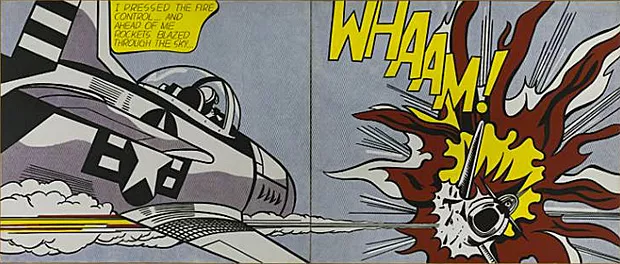 Whaam!, 1963, Roy Lichtenstein