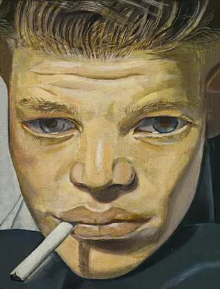 Boy Smoking, 1950, Lucian Freud