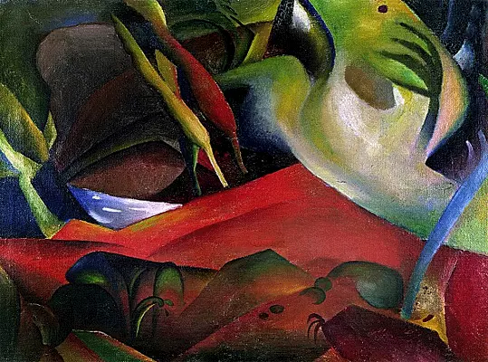 La tormenta, 1911, August Macke