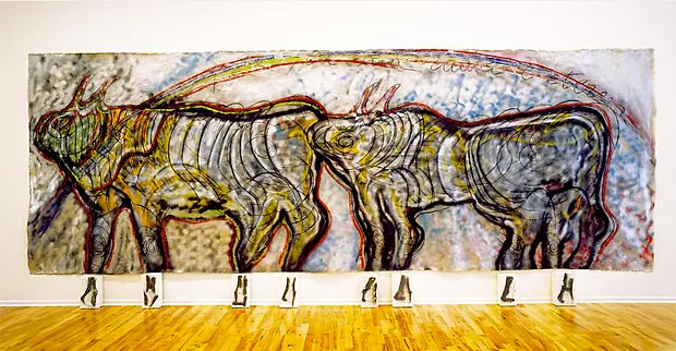 Bisonte, 1982, Mario Merz