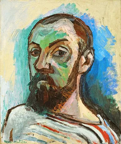 Autorretrato, 1906, Copenague, Henri Matisse