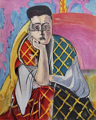 Henri Matisse, Mujer con velo, 1927