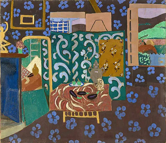 Henri Matisse, Interior con berenjenas, 1911