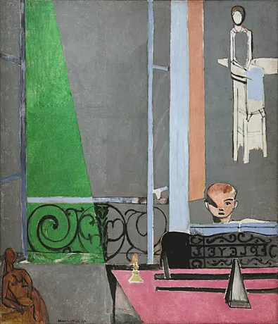 Henri Matisse, La clase de piano, 1916