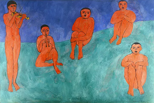 Henri Matisse, La música, 1910