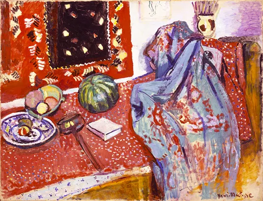 Henri Matisse, Tapices rojos,1906