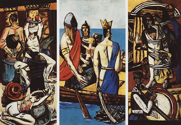 Départ, 1932-1933, Max Beckmann